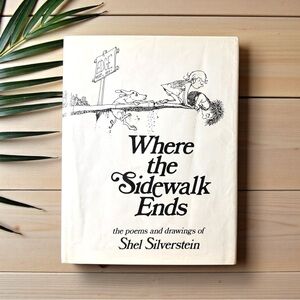 Where the Sidewalk Ends – Shel Silverstein – Vintage Hardcover w/ Dust Jacket